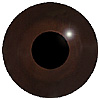 Dark Brown Glass Bird Eyes. Concave/Convex monochrome bird eyes made from crystal and hand painted. Dark Brown Glass Bird Eyes. Concave/Convex monochrome bird eyes made from crystal and hand painted.