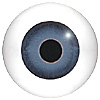 Grey Glass Doll Eyes. Hand painted glass doll eyes with a multicolour iris. Traditionally made eye with a bulging iris for an element of realism. Grey Glass Doll Eyes. Hand painted glass doll eyes with a multicolour iris. Traditionally made eye with a bulging iris for an element of realism.
